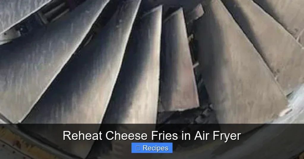 Reheat Cheese Fries in Air Fryer