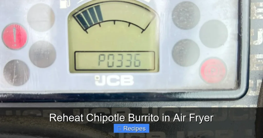 Reheat Chipotle Burrito in Air Fryer