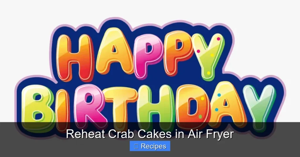 Reheat Crab Cakes in Air Fryer Reheat Crab Cakes in Air Fryer