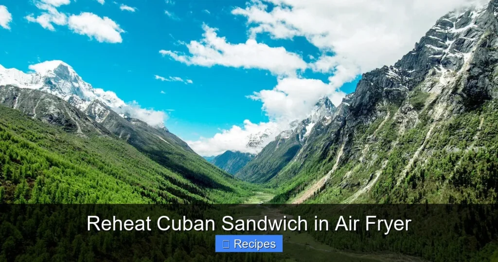 Reheat Cuban Sandwich in Air Fryer