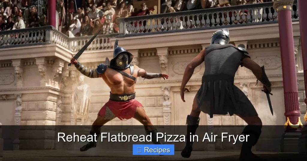 Reheat Flatbread Pizza in Air Fryer