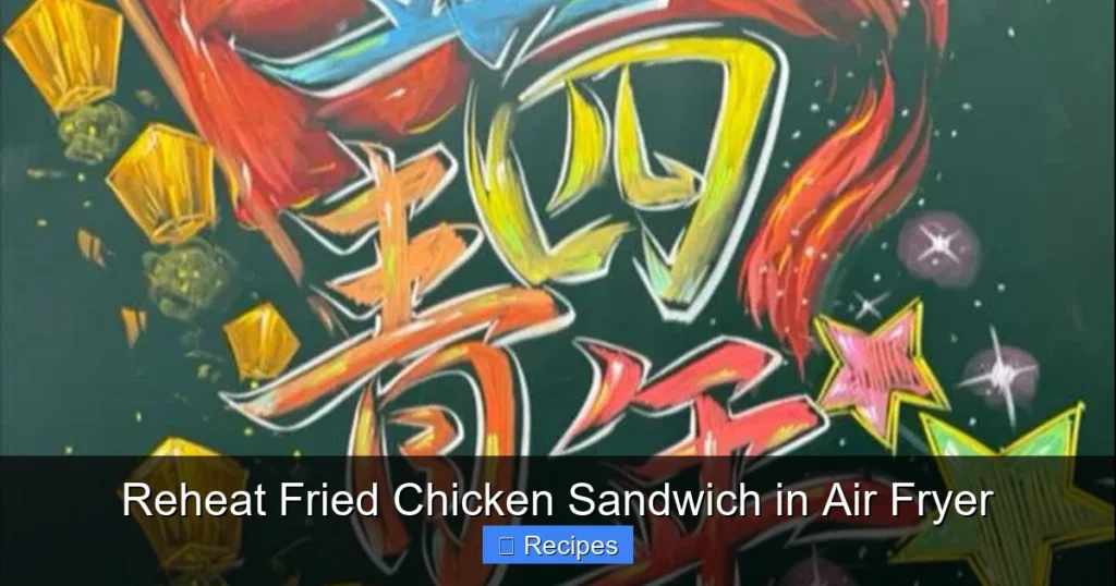 Reheat Fried Chicken Sandwich in Air Fryer Reheat Fried Chicken Sandwich in Air Fryer