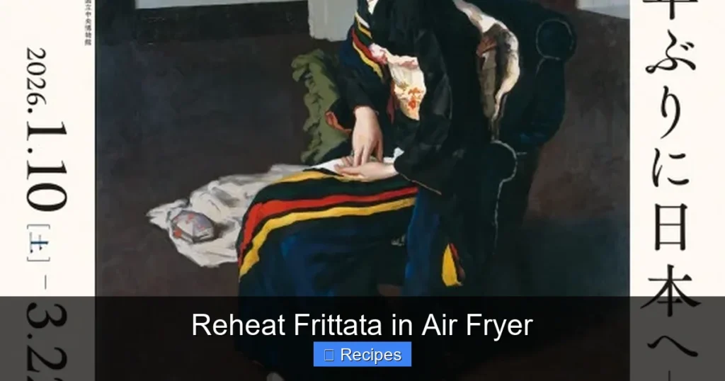 Reheat Frittata in Air Fryer