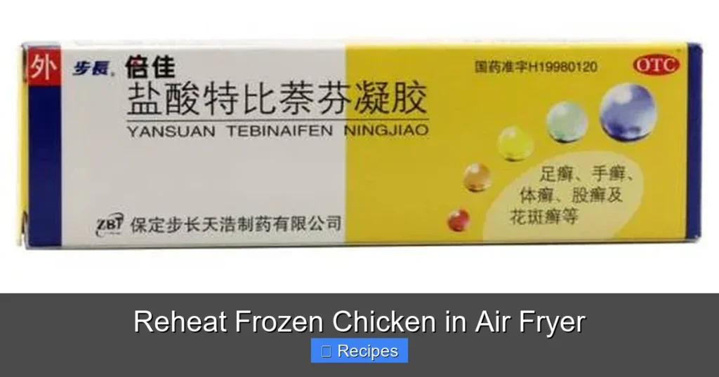 Reheat Frozen Chicken in Air Fryer