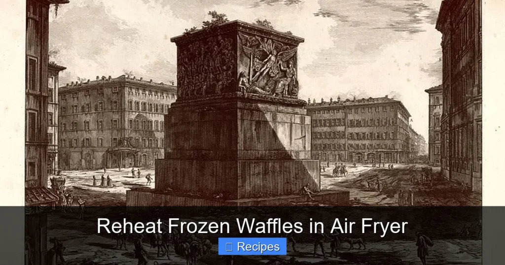 Reheat Frozen Waffles in Air Fryer