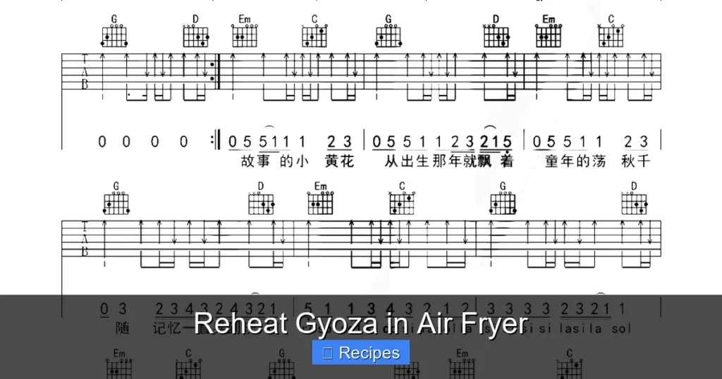Reheat Gyoza in Air Fryer