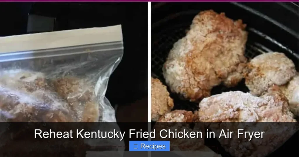 Reheat Kentucky Fried Chicken in Air Fryer