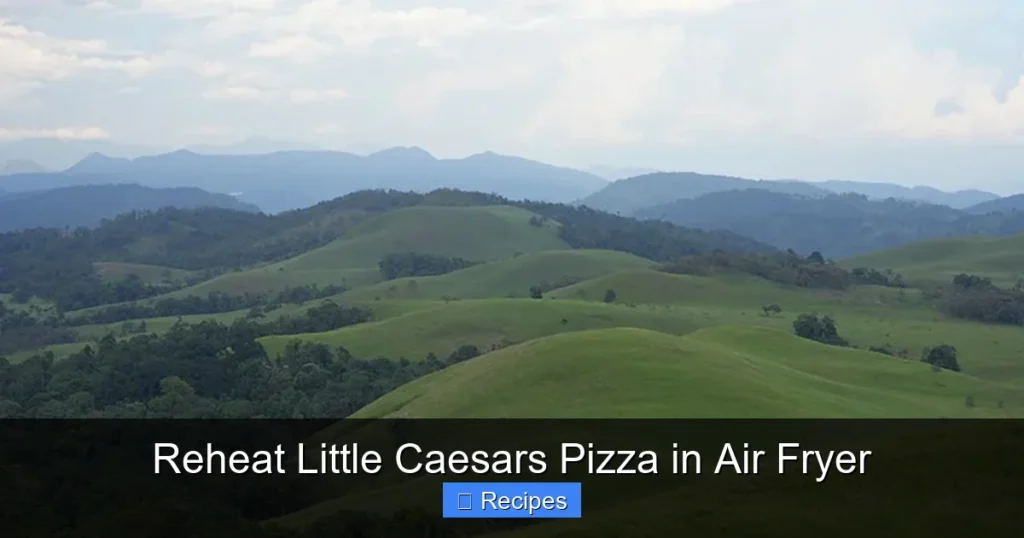 Reheat Little Caesars Pizza in Air Fryer