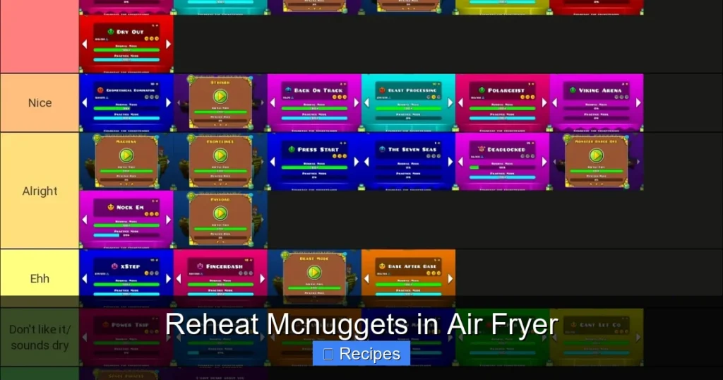 Reheat Mcnuggets in Air Fryer