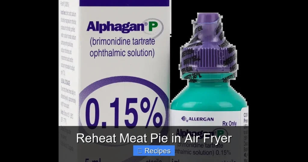 Reheat Meat Pie in Air Fryer