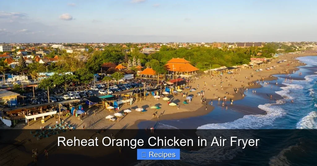Reheat Orange Chicken in Air Fryer
