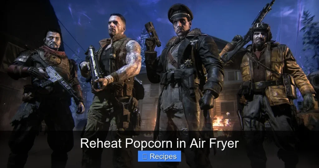 Reheat Popcorn in Air Fryer