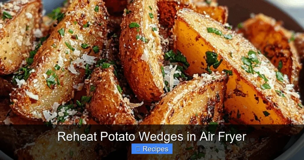 Reheat Potato Wedges in Air Fryer