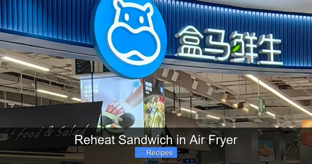 Reheat Sandwich in Air Fryer