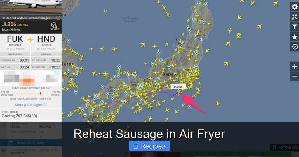 Reheat Sausage in Air Fryer