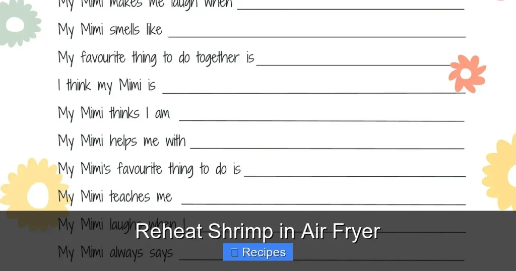 Reheat Shrimp in Air Fryer