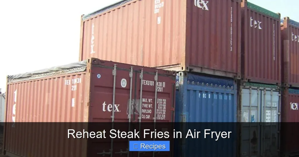 Reheat Steak Fries in Air Fryer