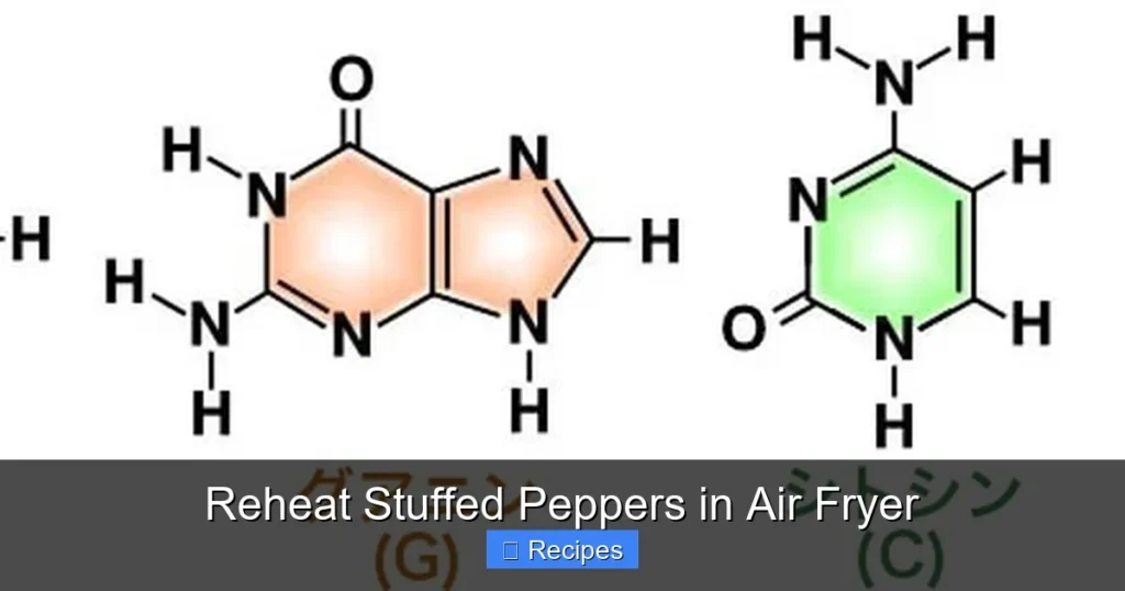 Reheat Stuffed Peppers in Air Fryer