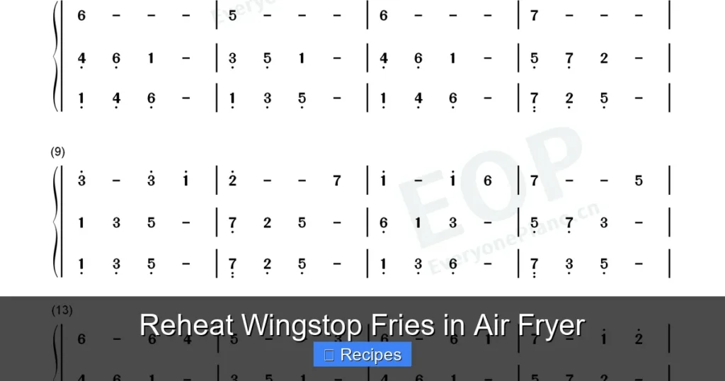 Reheat Wingstop Fries in Air Fryer