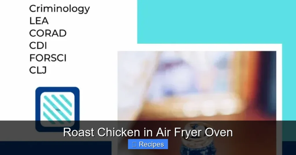 Roast Chicken in Air Fryer Oven