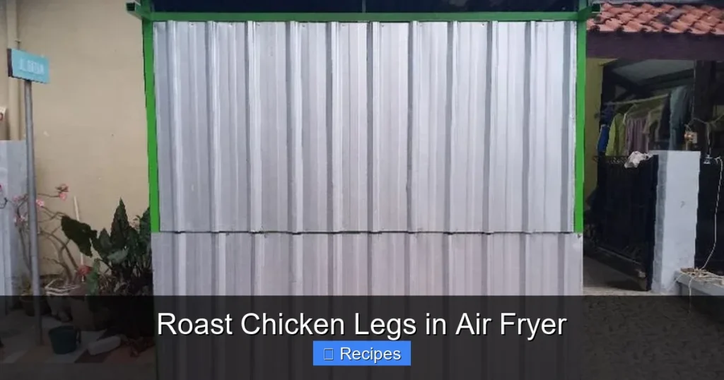 Roast Chicken Legs in Air Fryer