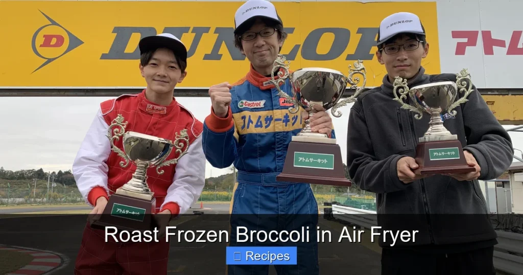 Roast Frozen Broccoli in Air Fryer