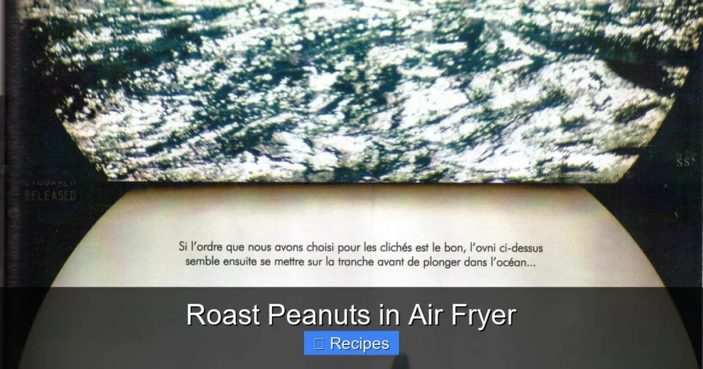 Roast Peanuts in Air Fryer
