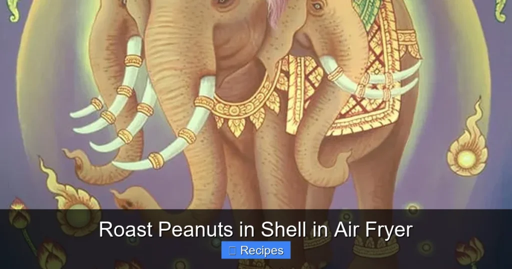 Roast Peanuts in Shell in Air Fryer