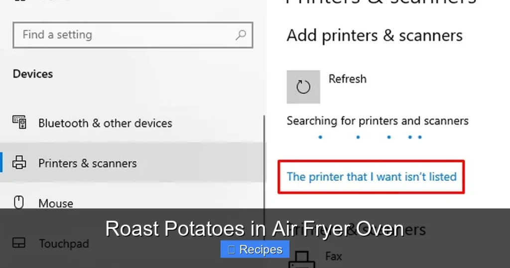 Roast Potatoes in Air Fryer Oven