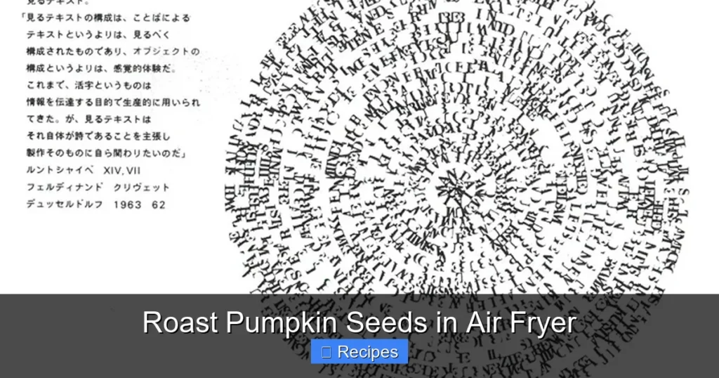 Roast Pumpkin Seeds in Air Fryer