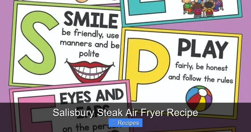 Salisbury Steak Air Fryer Recipe