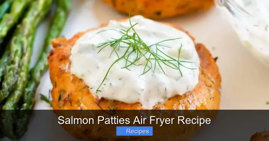 Salmon Patties Air Fryer Recipe
