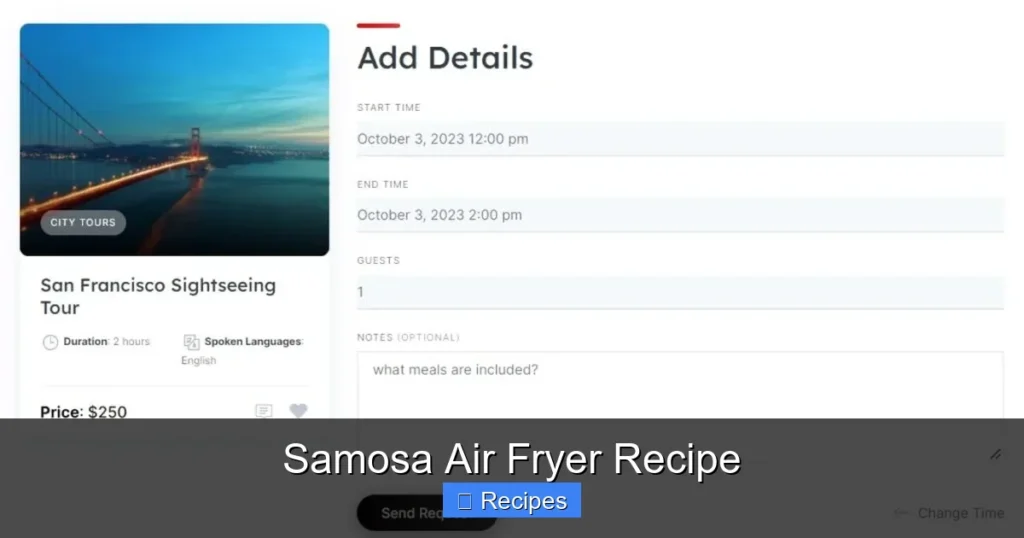 Samosa Air Fryer Recipe