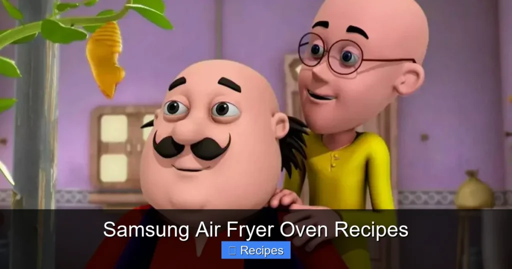 Samsung Air Fryer Oven Recipes