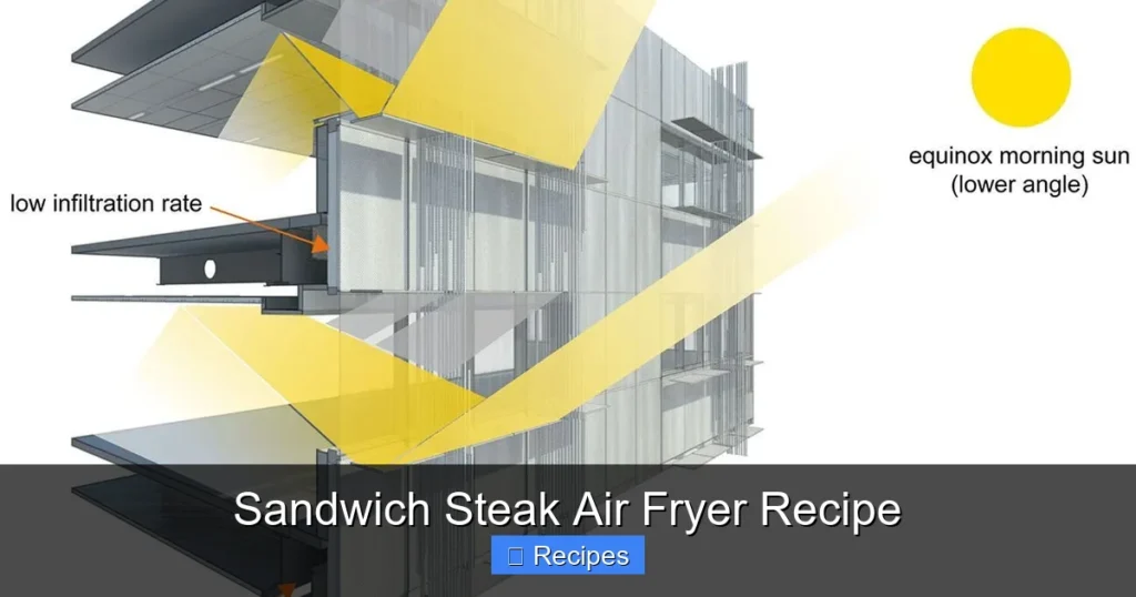 Sandwich Steak Air Fryer Recipe