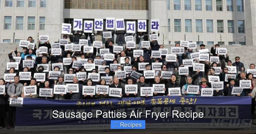 Sausage Patties Air Fryer Recipe