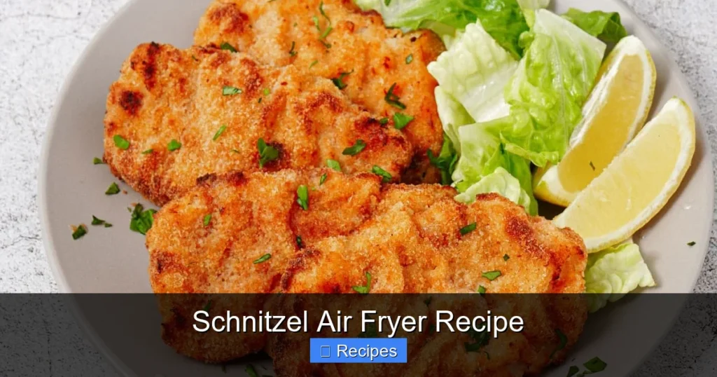 Schnitzel Air Fryer Recipe