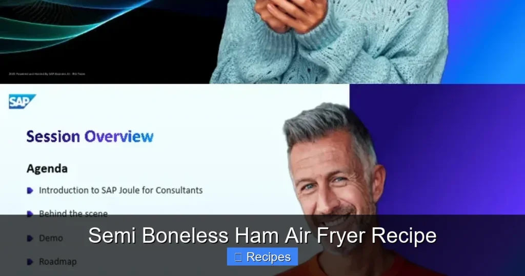 Semi Boneless Ham Air Fryer Recipe