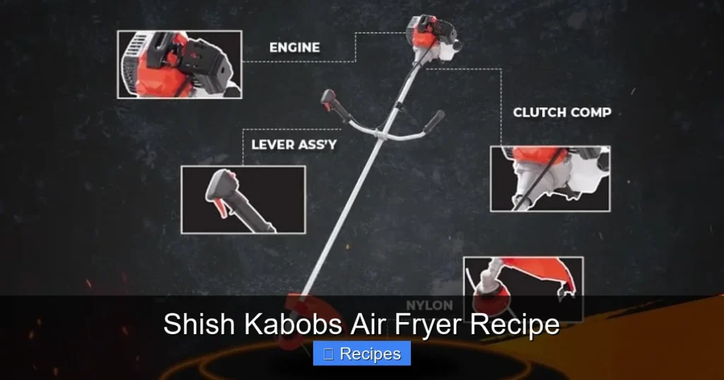 Shish Kabobs Air Fryer Recipe