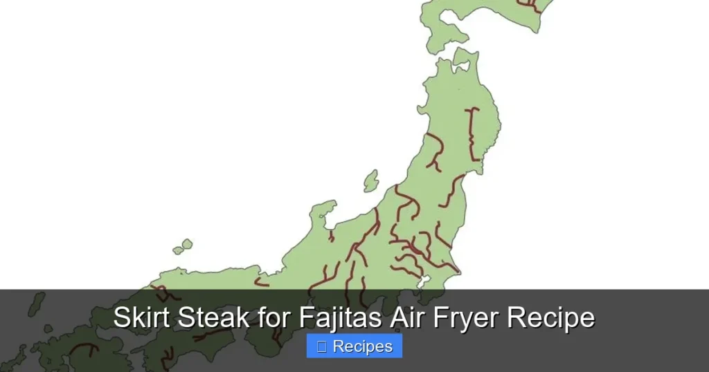 Skirt Steak for Fajitas Air Fryer Recipe