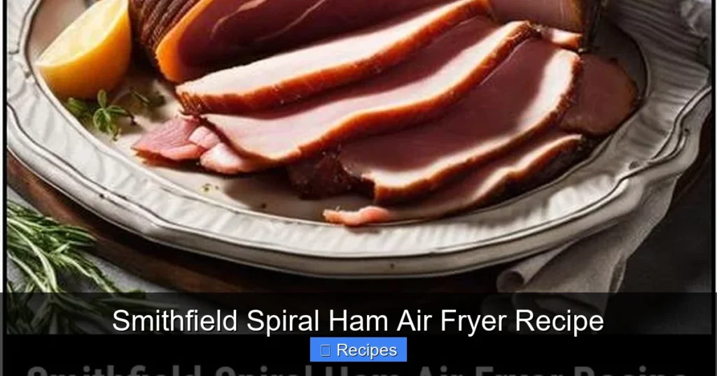 Smithfield Spiral Ham Air Fryer Recipe