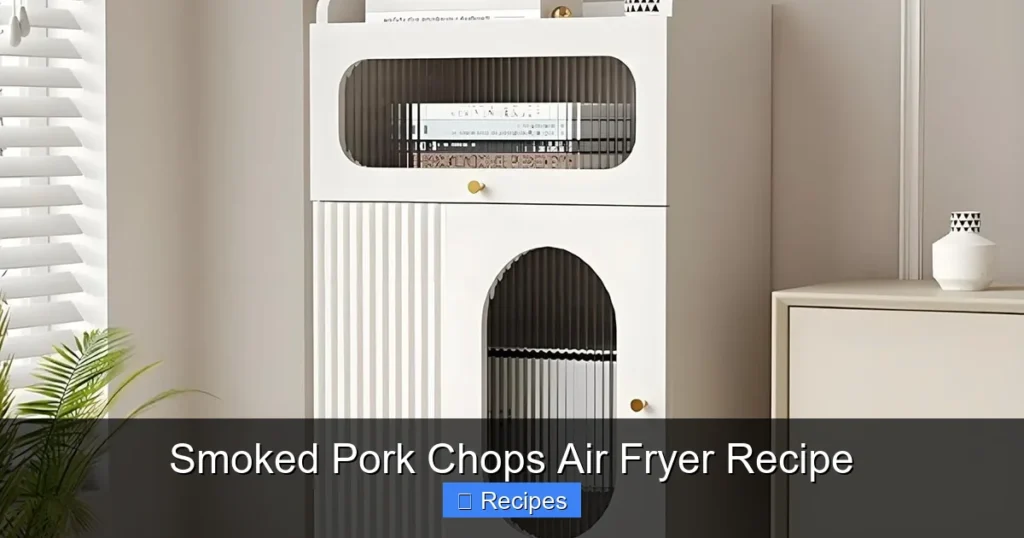 Smoked Pork Chops Air Fryer Recipe