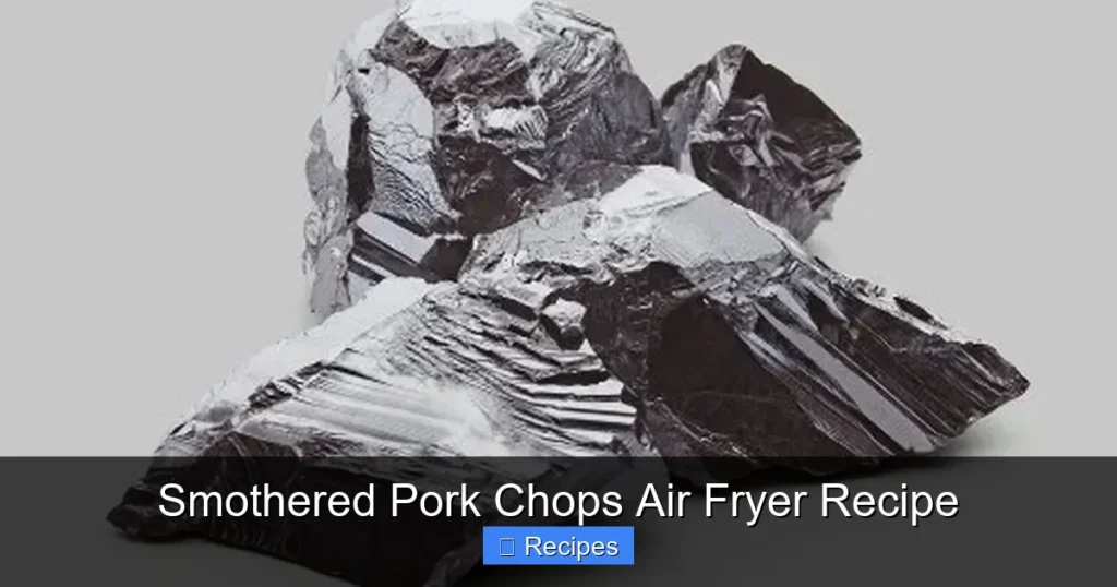 Smothered Pork Chops Air Fryer Recipe