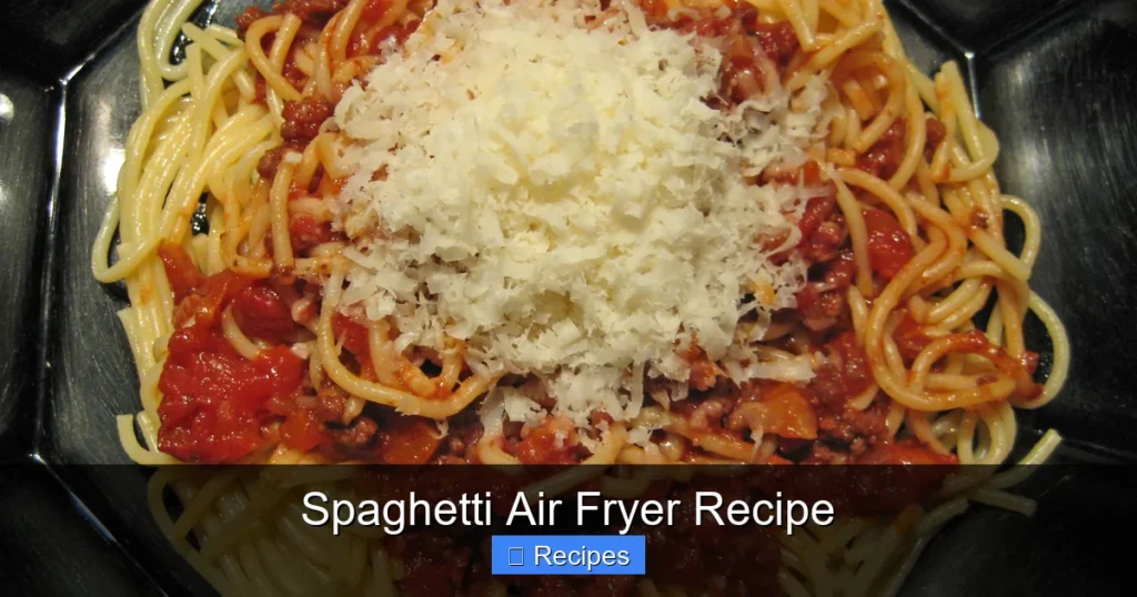 Spaghetti Air Fryer Recipe