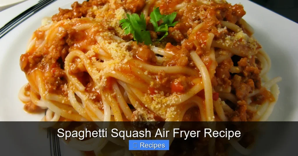 Spaghetti Squash Air Fryer Recipe