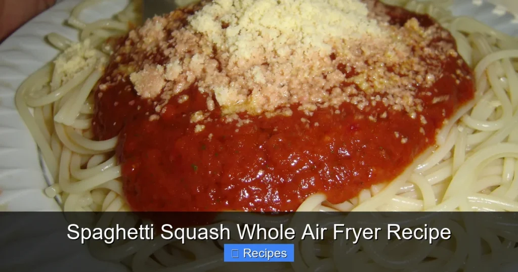 Spaghetti Squash Whole Air Fryer Recipe