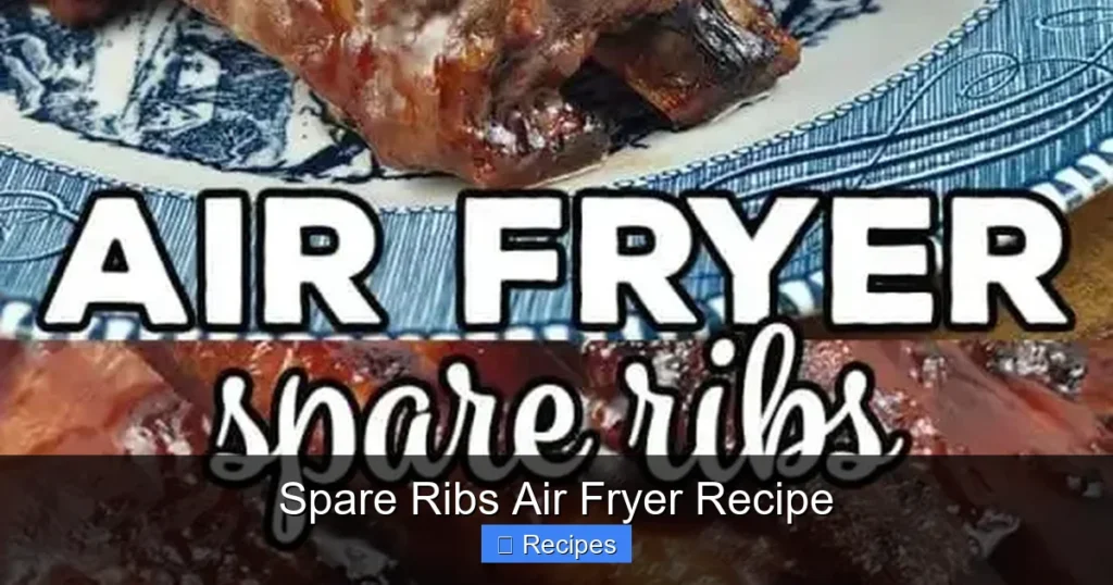 Spare Ribs Air Fryer Recipe Spare Ribs Air Fryer Recipe