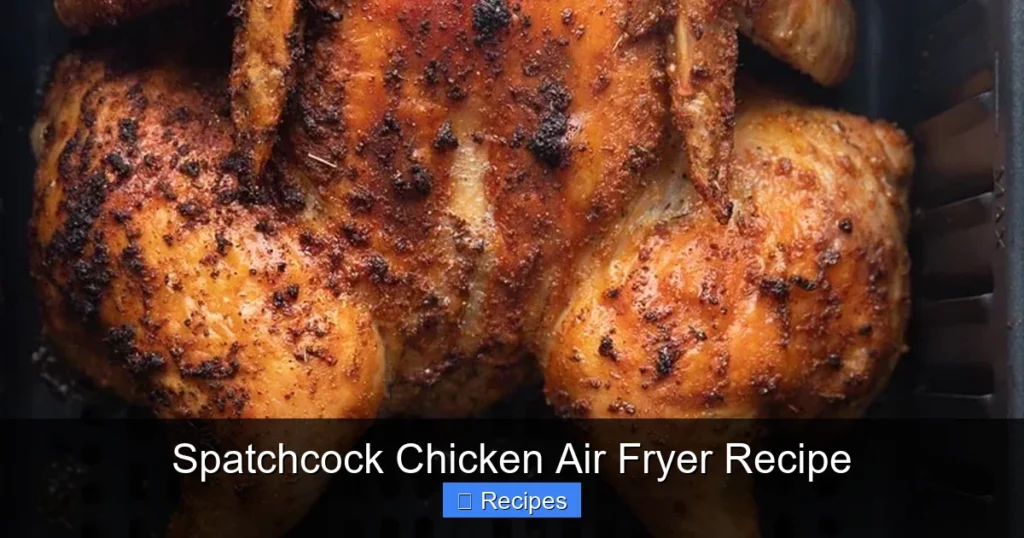 Spatchcock Chicken Air Fryer Recipe