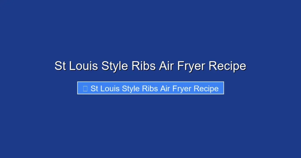 St Louis Style Ribs Air Fryer Recipe St Louis Style Ribs Air Fryer Recipe
