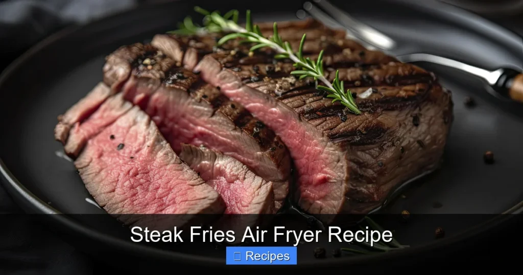 Steak Fries Air Fryer Recipe